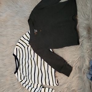 Two Long sleeve top